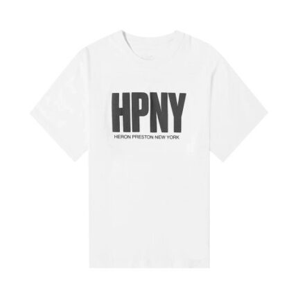 Heron Preston Logo Print T-Shirt White
