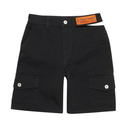 Heron Preston Open Side Belt Cargo Shorts